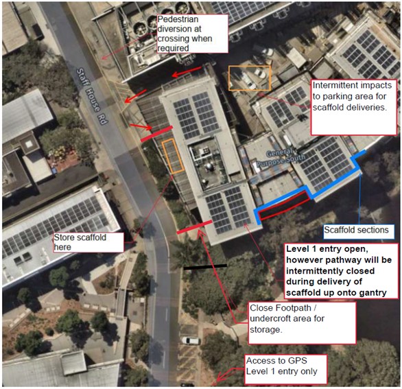 Facade Replacement Works General Purpose South (78) lookahead